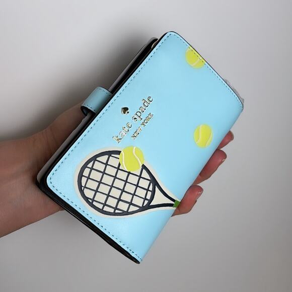 kate spade Handbags - NWT Kate Spade Grand Slam Medium Compact Bifold Wallet